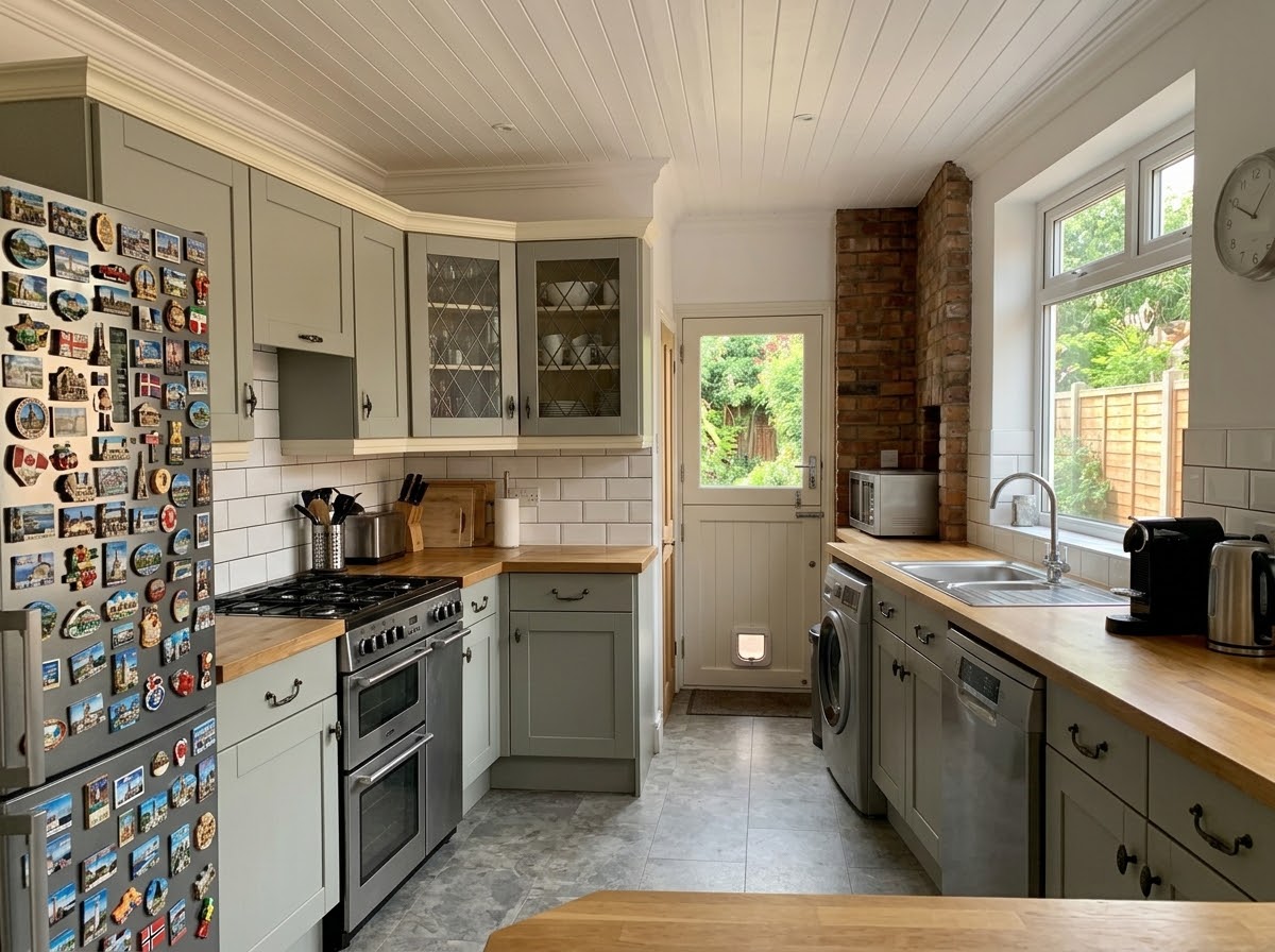 The generated version of the kitchen